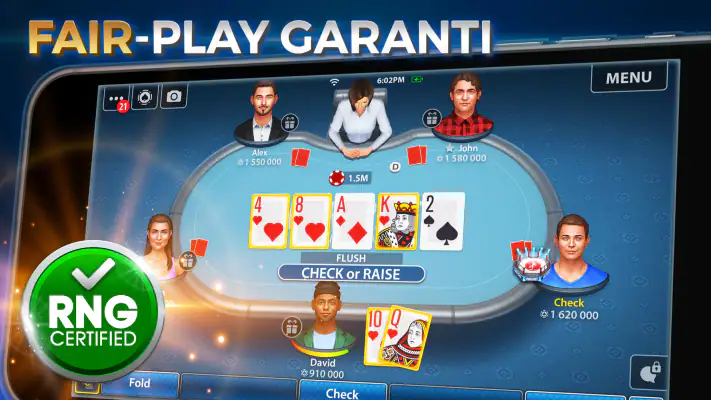 Texas Hold'em Poker : Pokerist screenshot 1