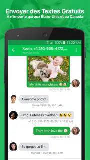 textPlus: Messages et appels screenshot 1