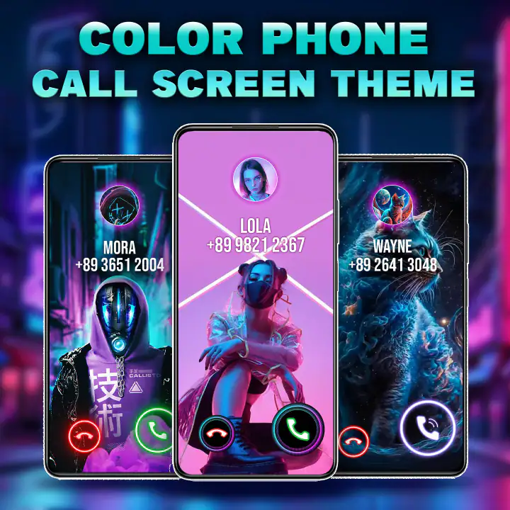 Theme d appel téléphonique app screenshot 1