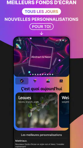 Thèmes screenshot 1