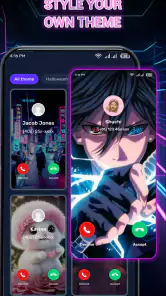 Thèmes écran d'appel téléphon screenshot