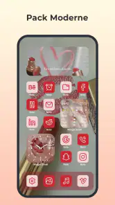 Themes: Icônes App, Widgets screenshot