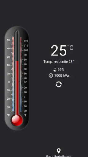 Thermomètre++ screenshot 1