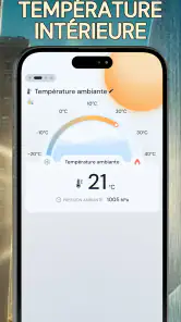 Thermomètre ambiant précis screenshot