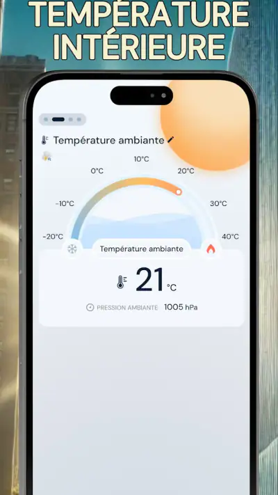 Thermomètre ambiant précis screenshot 1