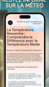 Thermomètre ambiant précis screenshot