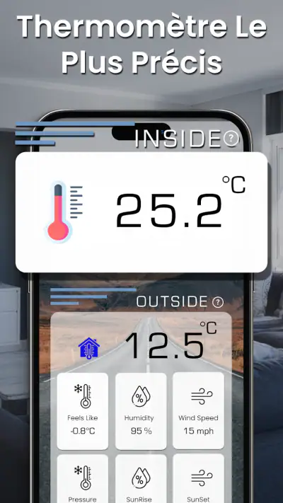 thermomètre intérieur Ambiant screenshot 1