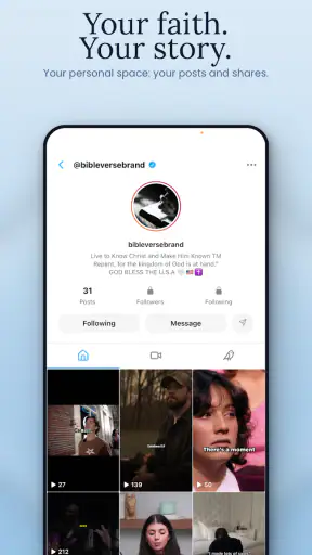 theWell Christian Social Media screenshot 1