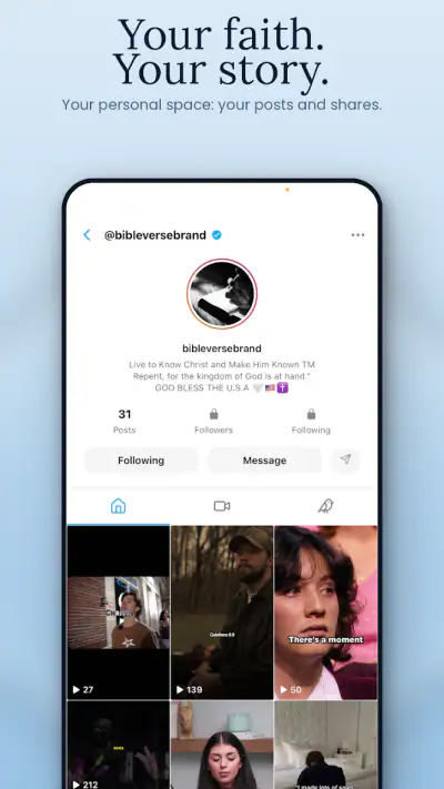 theWell Christian Social Media screenshot 1