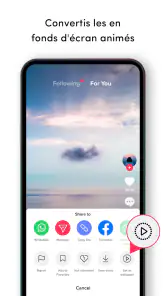 TickTock-TikTok Live Wallpaper screenshot