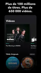 TIDAL Music: un son HiFi screenshot
