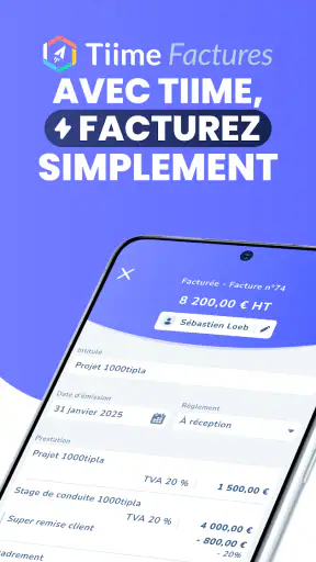 Tiime Facturation électronique screenshot 1