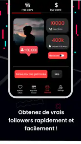 TikAi - Générateur d'Abonnés screenshot