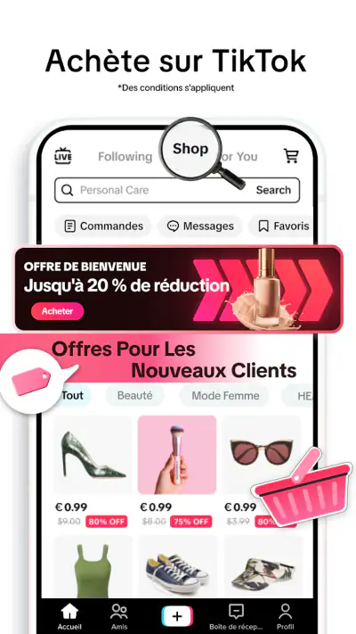 TikTok : Vidéos, LIVE, Musique screenshot 1
