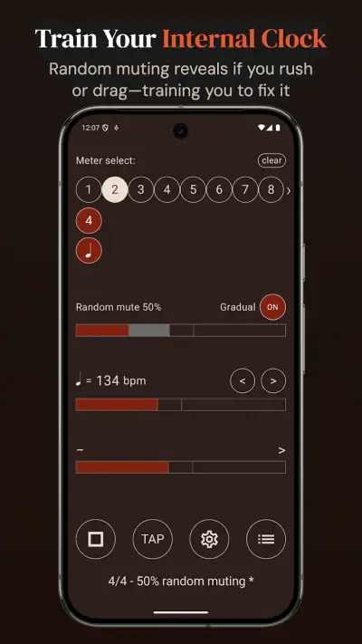Time Guru Métronome screenshot 1