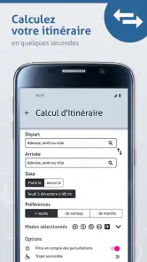 Tisséo métro tram bus Toulouse screenshot