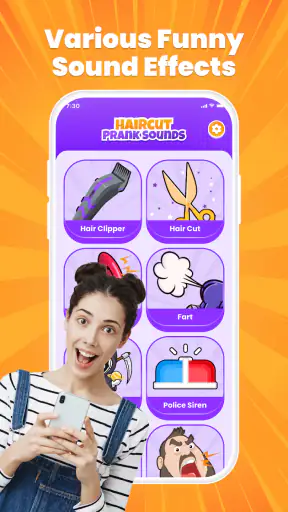 Tondeuse à Cheveux Prank screenshot 1