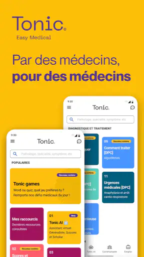 Tonic : Médecine pour Médecins screenshot 1