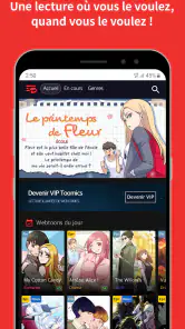 Toomics - Webcomics de qualité screenshot