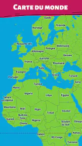 Tous les pays - Carte du monde screenshot