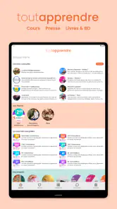 Toutapprendre screenshot
