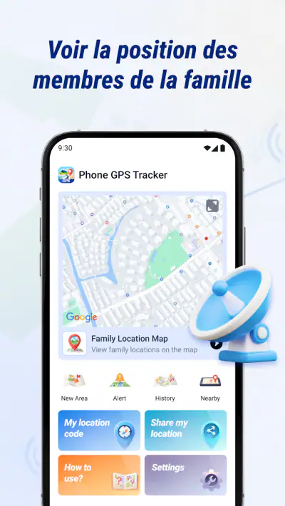 Traceur GPS de Téléphone screenshot 1