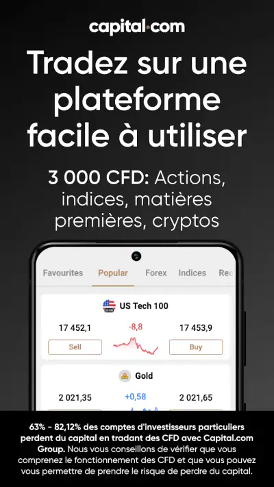 Trading, Investir Capital.com screenshot 1