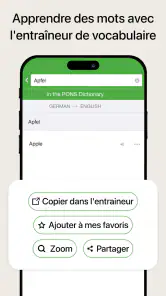Traducteur & dictionnaire PONS screenshot