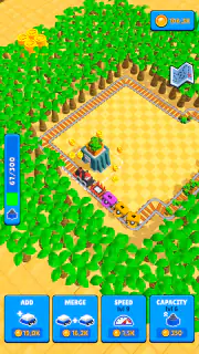 Train Miner: Jeu Ferroviaire screenshot 7