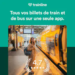 Trainline: voyage train et bus screenshot 1