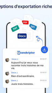 Transcrire la Parole en Texte screenshot