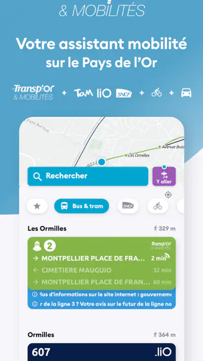 Transp'Or & Mobilités screenshot 1