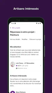 Travaux.com screenshot