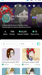TreasureNFT：Trade & Earn NFTs screenshot
