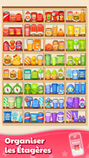 Tri des marchandises : Match 3 screenshot 1