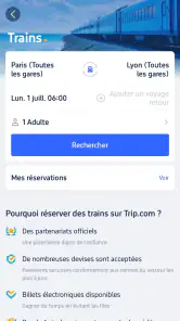 Trip.com: Vols, Hôtels, Train screenshot