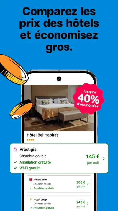 trivago : comparez les hôtels screenshot 1