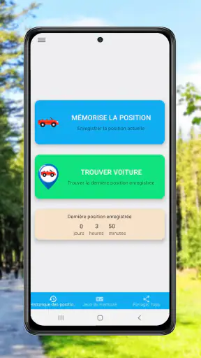 Trouver ma voiture garée screenshot 1