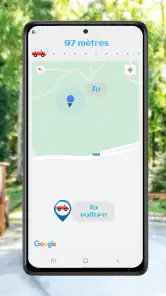 Trouver ma voiture garée screenshot
