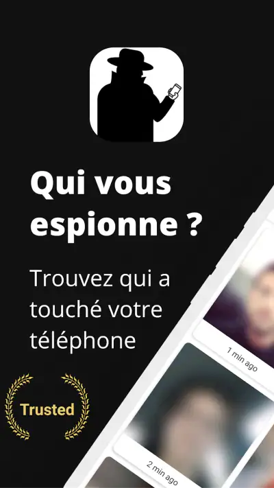 Trouver qui m'espionne me WTMP screenshot 1