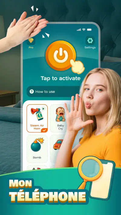 Trouver téléphone clap screenshot 1