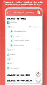 Truckfly : Resto routiers et + screenshot