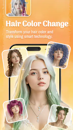 TryStyle: Couleur & Coiffure screenshot 1