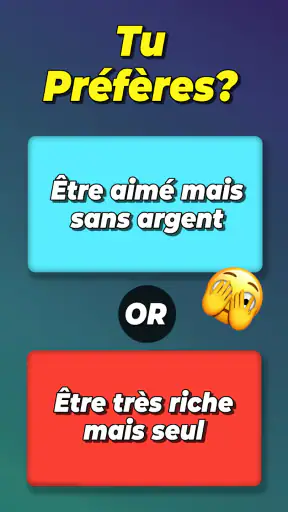 Tu Préfères? Extrême screenshot 1