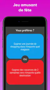 Tu préfères? - Jeu entre amis screenshot