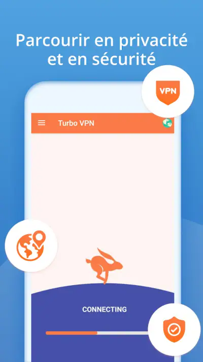 Turbo VPN - Secure VPN Proxy screenshot 1