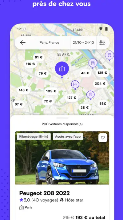 Turo - Location de voiture screenshot 1