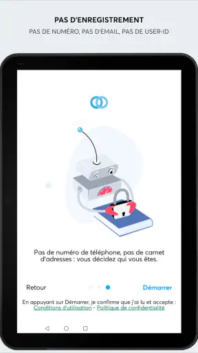 twinme - messagerie privée screenshot 1