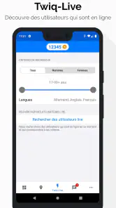 Twiq - Chat Anonyme screenshot