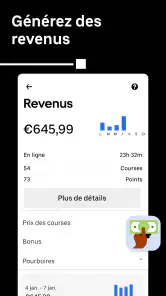 Uber Driver - Appli chauffeurs screenshot
